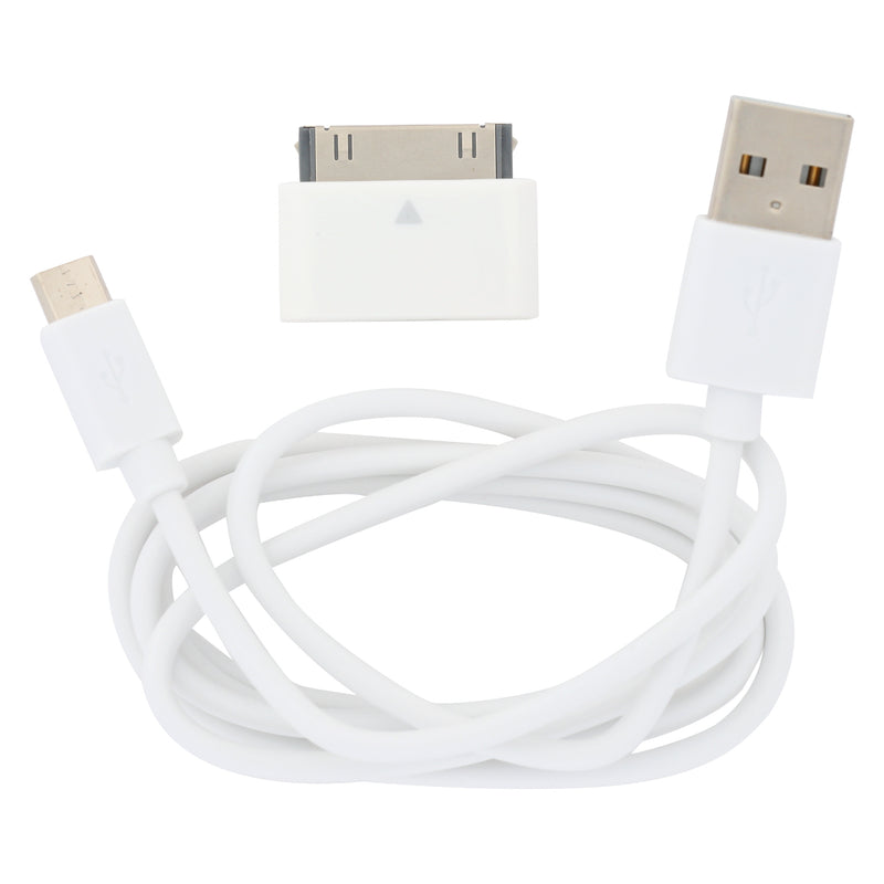 Classic 30-Pin to Micro USB Adaptor Cable - 3'