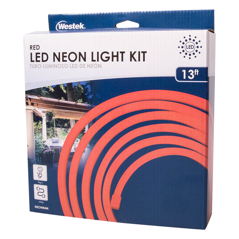 4M Indoor/Outdoor Neon LED Rope Light Kit
