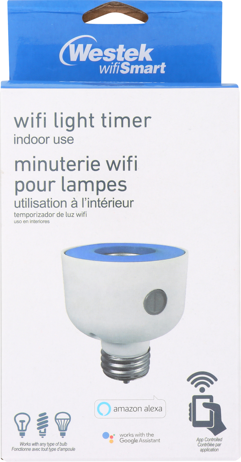 WifiSmart Indoor Screw-In Lamp Timer