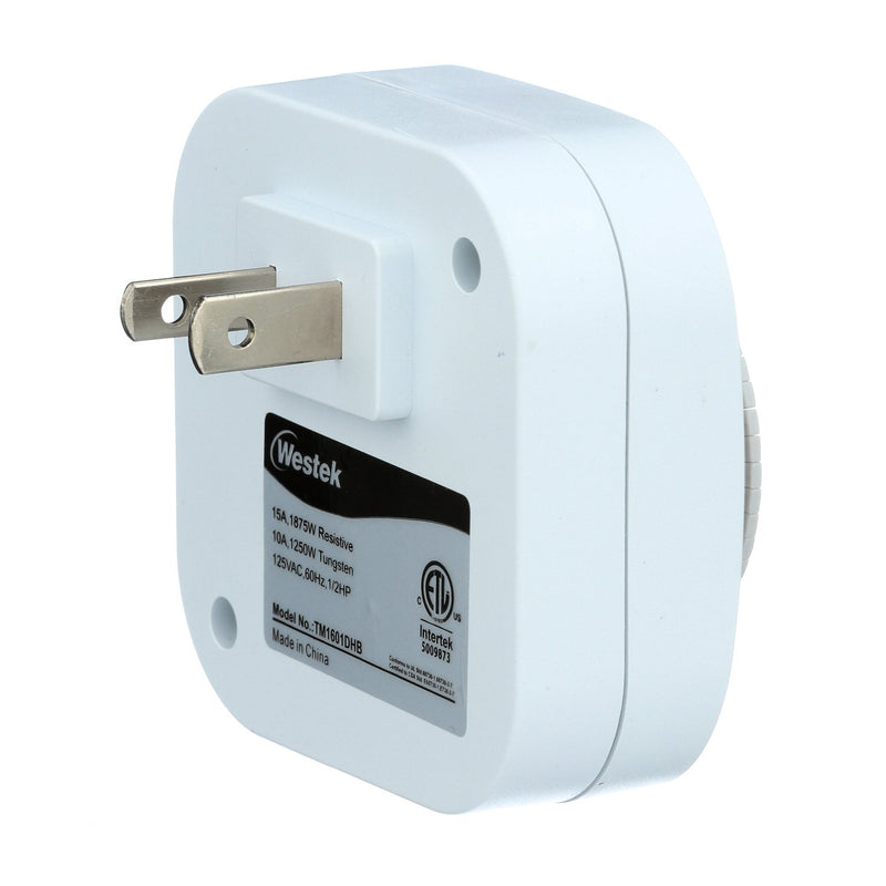 Indoor Mechanical Daily Timer 1-Outlet Polarized